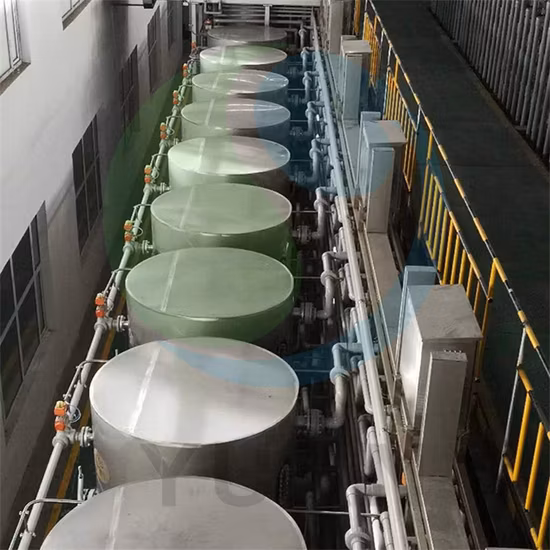 Direto da fábrica de aço inoxidável fornece projeto de troca iônica contínua de desempenho de alto custo